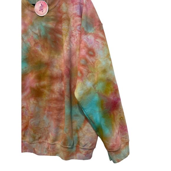 Custom Tie Dye Crewneck Sweatshirt - Picture 9 of 11